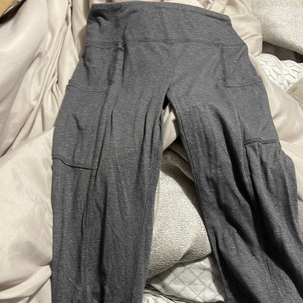 Gray Yoga Pants